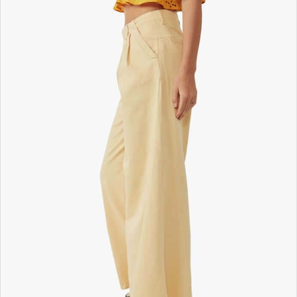 FREE PEOPLE Women' Light As Spring Wide Leg Trousers NEW WITH TAG - Picture 5 of 14